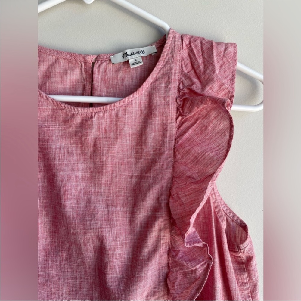 Madewell Bellflower Ruffle Top - Picture 4 of 9
